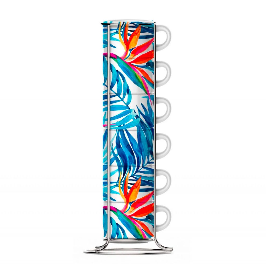 Juego de 6 Pocillos Apilables l Jungla