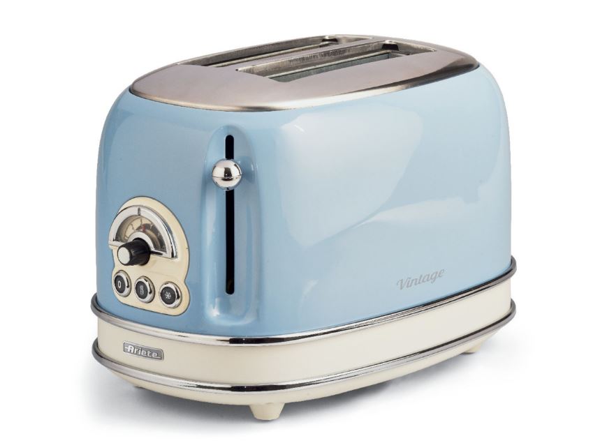 TOSTADOR ARIETE VINTAGE CELESTE 2 PANES S/A