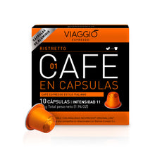 Cargar imagen en el visor de la galería, 01.RISTRETTO (10 cápsulas)