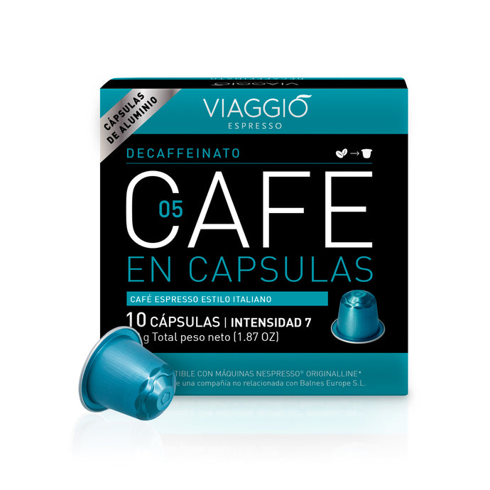 Descafeinado en cápsulas comp nespresso