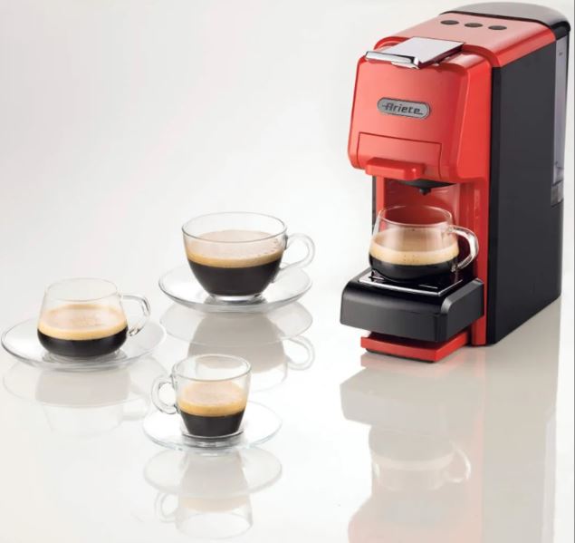 Cafetera Multicapsulas Ariete Modelo 1304 19 Bar 0.7 Lt