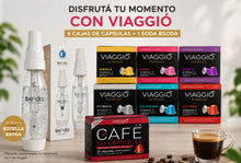 Cargar imagen en el visor de la galería, Capsulas compatible Nespresso 12x10 120 capsulas + Soda maker
