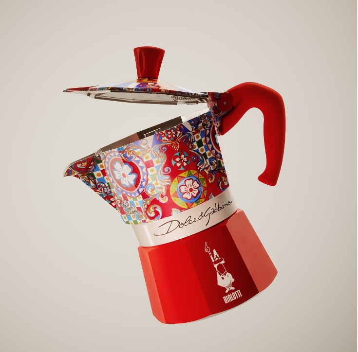 Moka Express Bialetti Dolce& Gabbana 6 oz