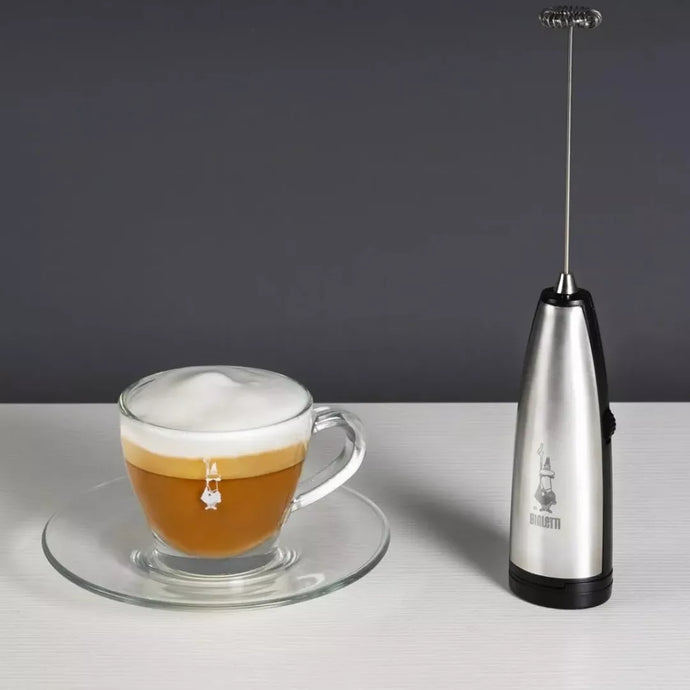 Batidor Espumador Bialetti Acero Inox Velocidad Ajustable