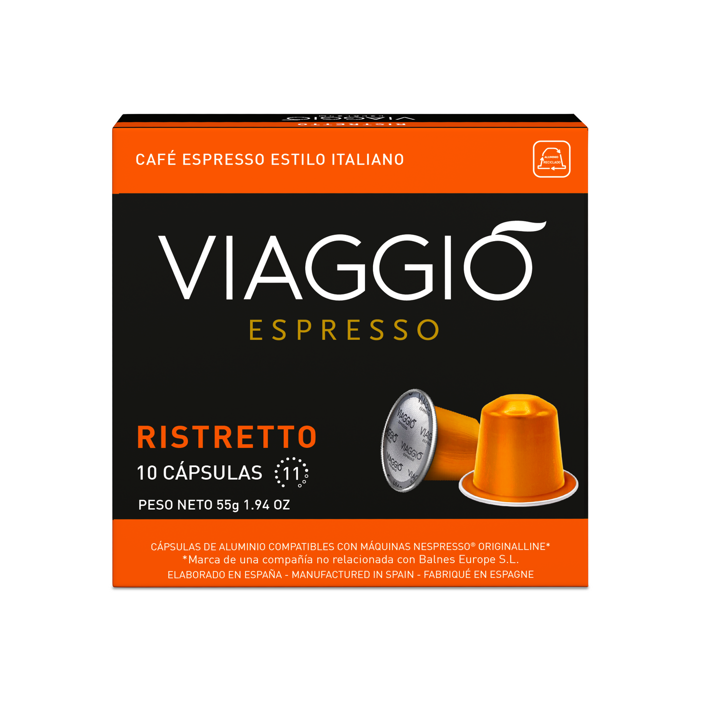 01.RISTRETTO (10 cápsulas)