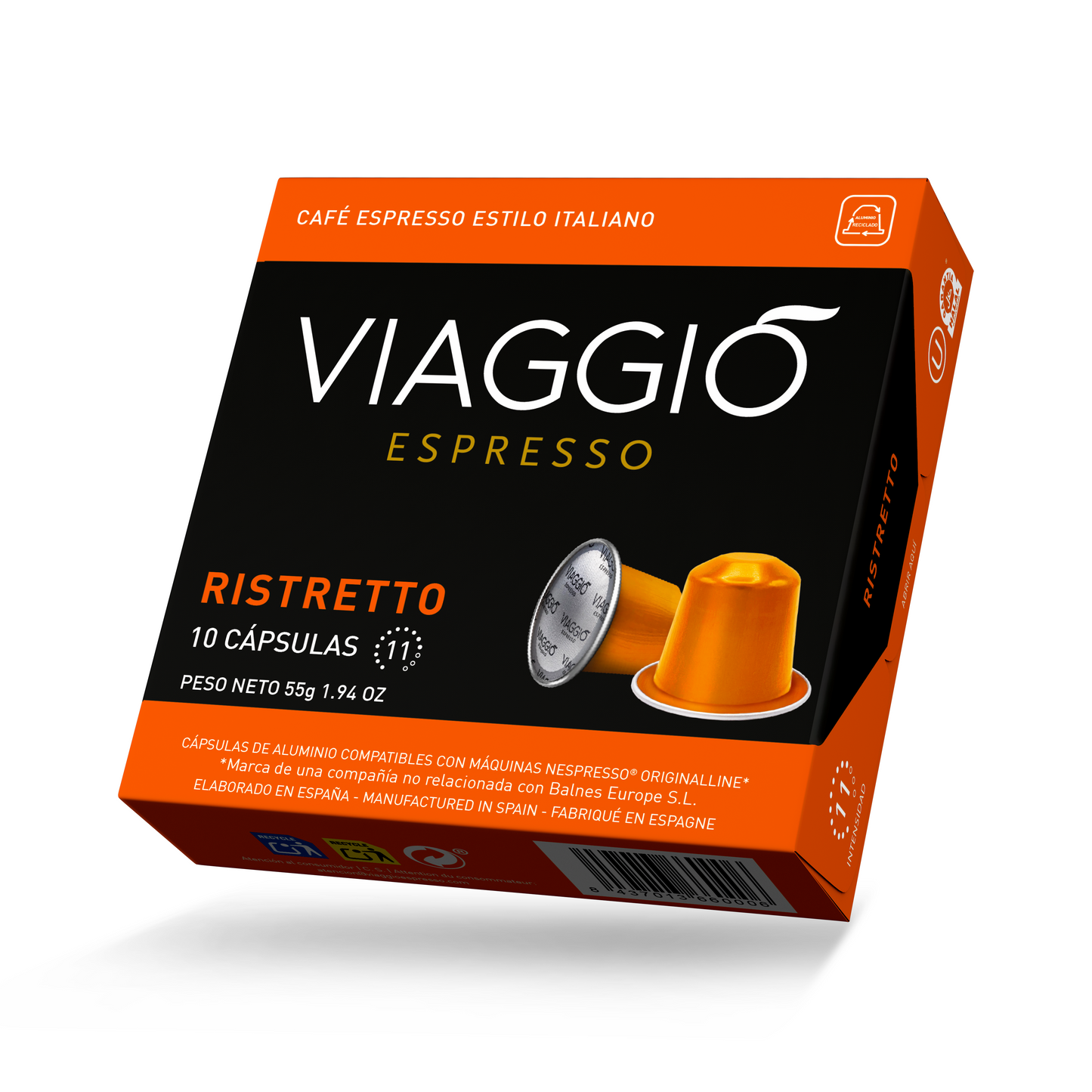01.RISTRETTO (10 cápsulas)
