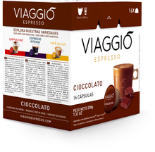 Cargar imagen en el visor de la galería, CAPSULAS VIAGGIO CHOCOLATE COMPATIBLE CON DOLCE GUSTO (16 CAPSULAS)
