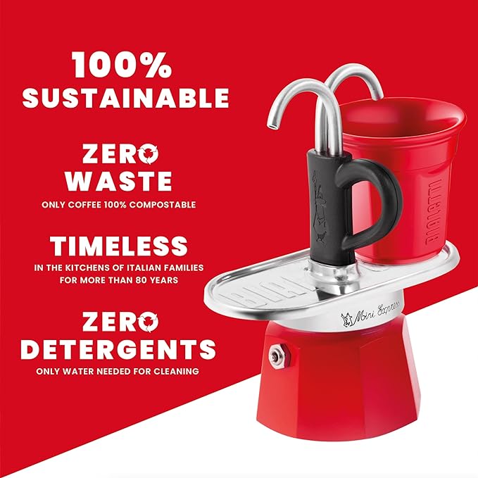 Set Mini Express + 2 Pocillos Rojos