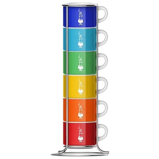 Set Tazas/Pocillos Bialetti ORIGINAL Porta Tazzine x 6